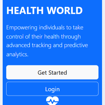 Health World Project Screenshot