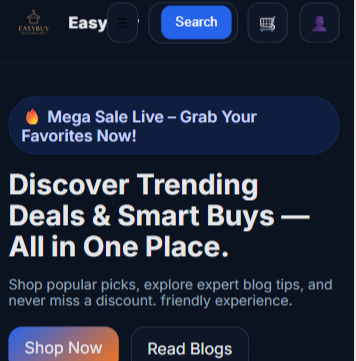 EasyBuy Project Screenshot